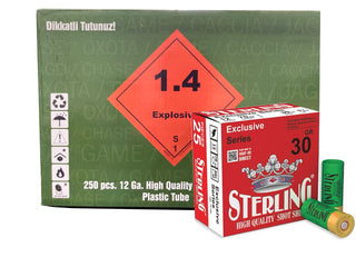 Sterling Exclusive Series 12 gauge #5 2 3/4 INCH 1 1/16 OZ (30g), Case Qty 250